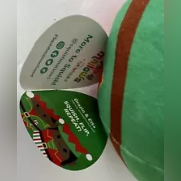 NWT 5” Orazlo & Etta the Elves Flipamallow Squishmallow — Holiday Collection - Picture 5 of 5